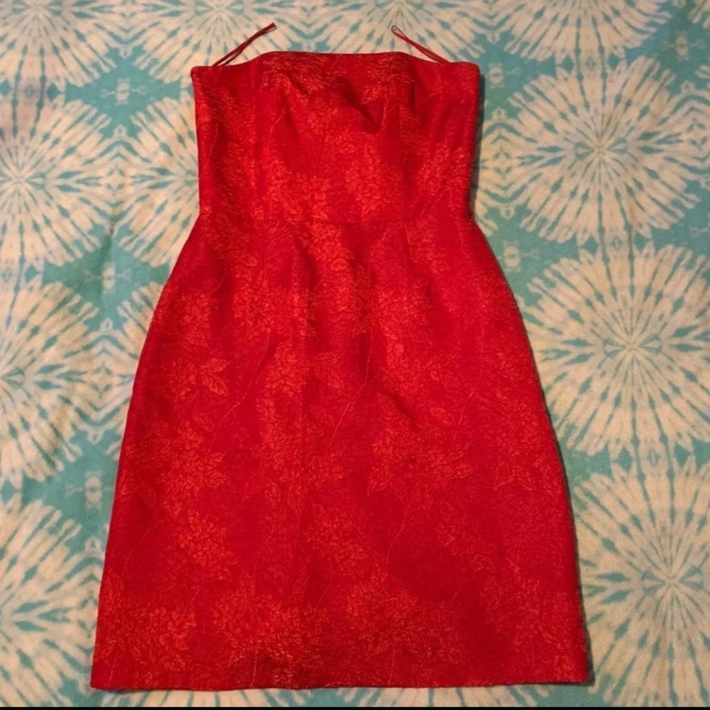 Spenser Jeremy short red formal dress 10